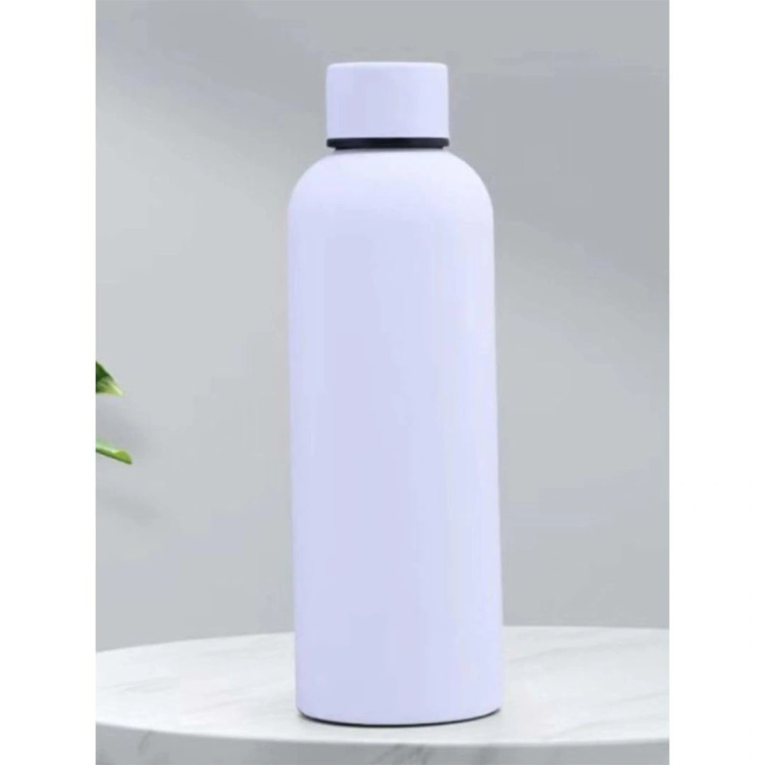 زجاجة مياة ستانلس ستيل - 500 مل - أبيض