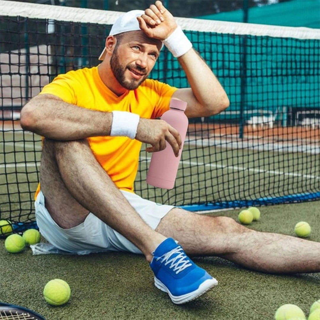 زجاجة مياة ستانلس ستيل - 500 مل - بينك