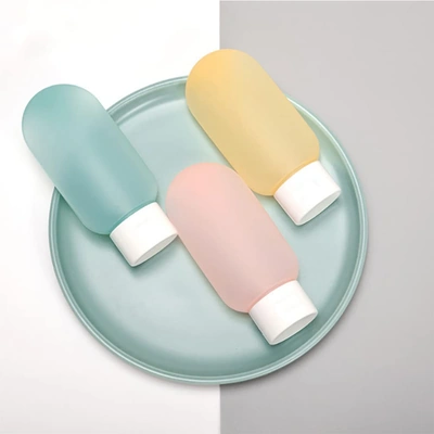 زجاجات سفر لتخزين مستلزمات العناية الشخصية - 3 عبوات