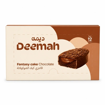ديمة كيك الشوكولاتة فانتزي - 40 جم - 12 باكو