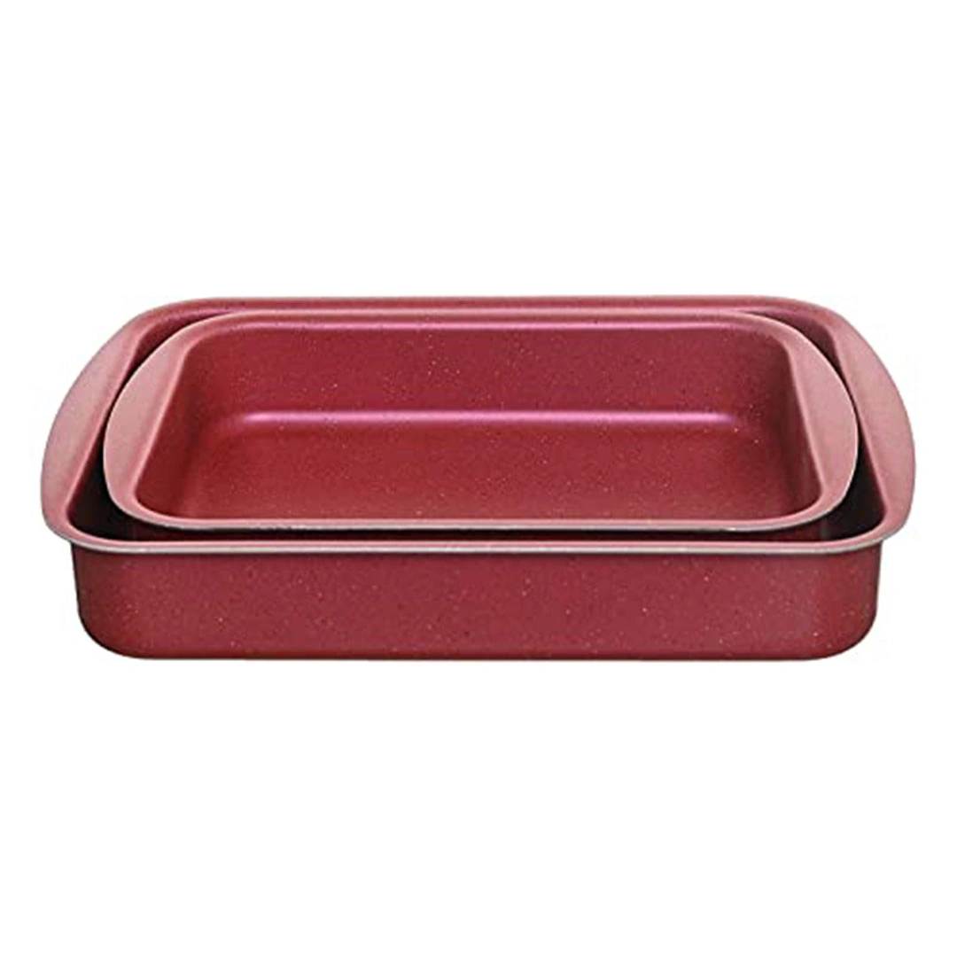 صواني فرن مستطيلة  أكتيف *- قطعتين- 30/25 سم - بنفسجي