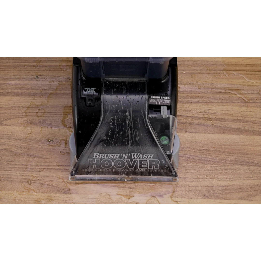 مكنسة كهربائية للسجاد والأرضيات الصلبة مع فرشاة  هوفر - 1350 وات - أسود