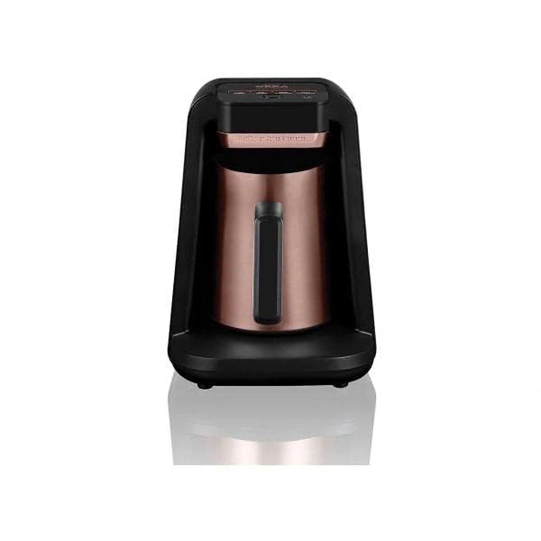 OK0012 ماكينة قهوة كهربائية ارزوم - 300 مل - 700 وات - أسود/نحاس