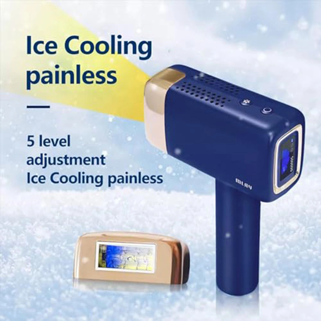 جهاز إزالة الشعر مع وظيفة تبريد الثلج  ملأي T14- 500000 نبضة