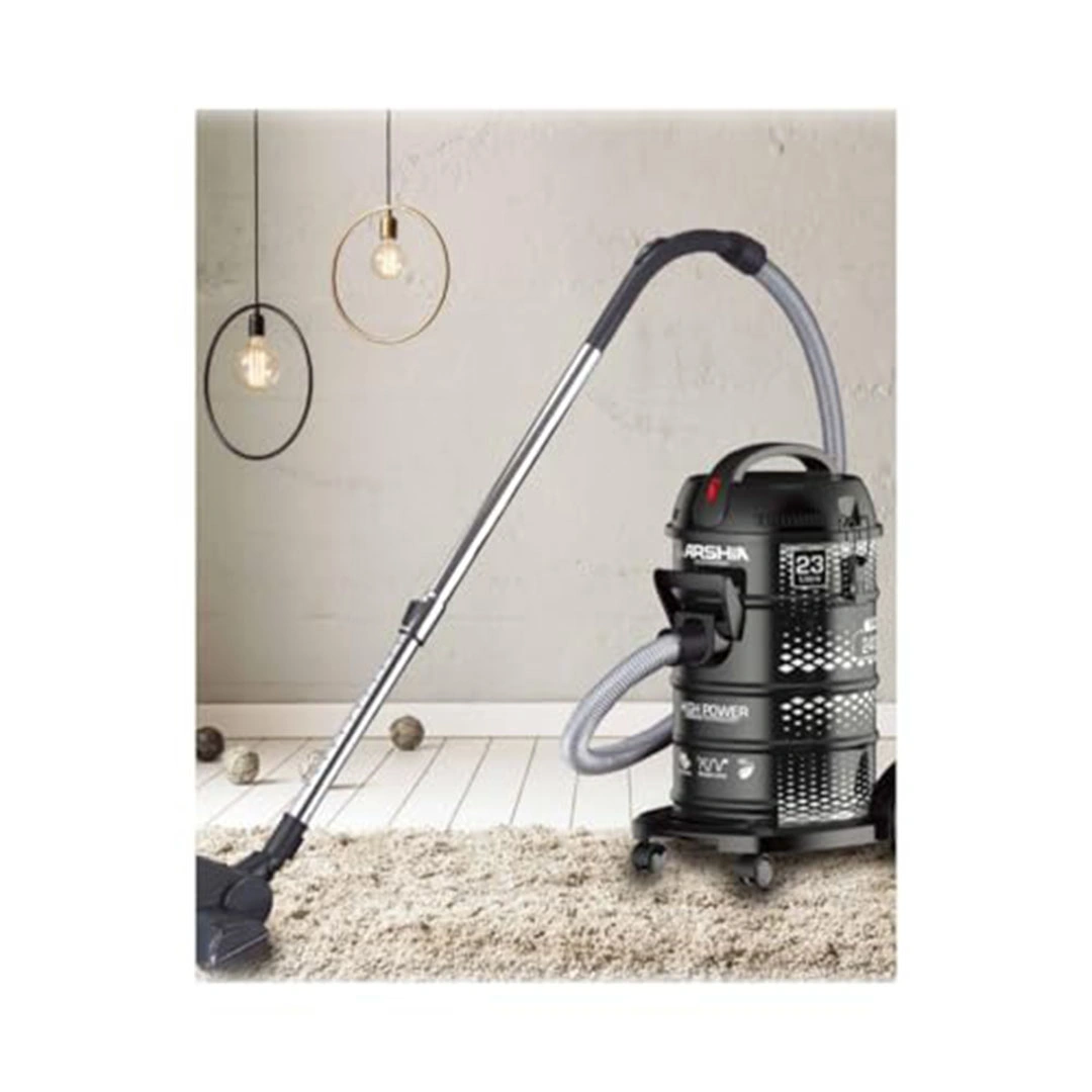 مكنسة كهربائية أرشيا 2400 وات  - 23 لتر - أسود VC612-2604