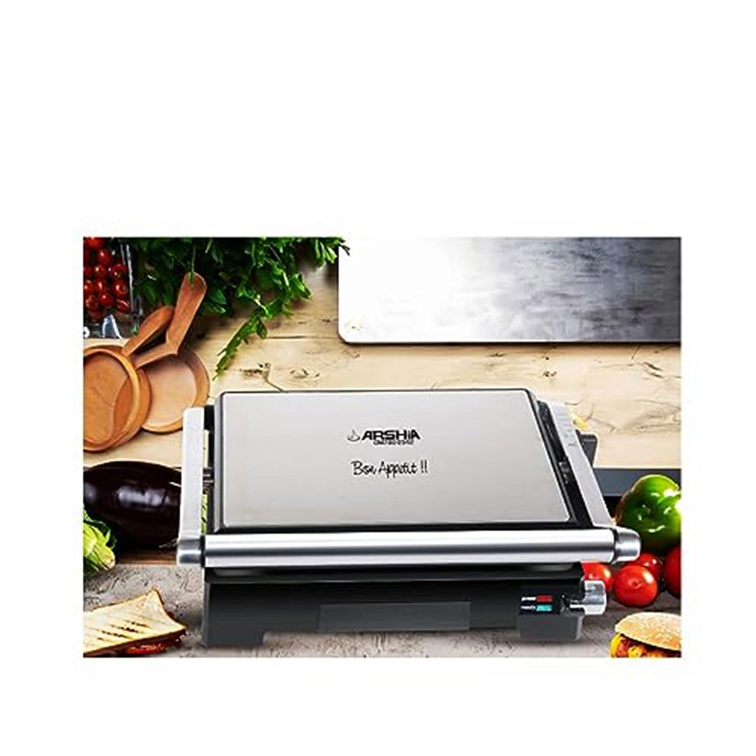 ماكينة شواء كهربائية ارشيا - 2100 وات - أسود