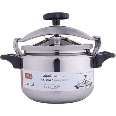 حلة ضغط السيف السعودي ستانلس ستيل - 11 لتر