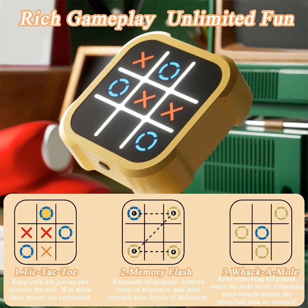 لعبة أحجية تيك تاك تو اكستريم 4 في 1