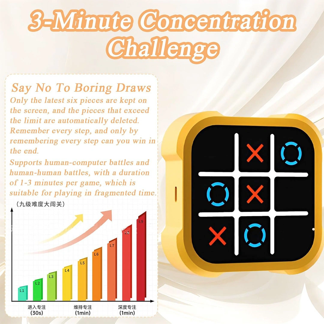 لعبة أحجية تيك تاك تو اكستريم 4 في 1