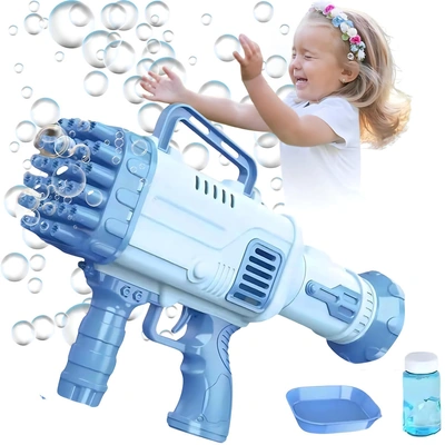 مسدس إطلاق الفقاعات - أزرق