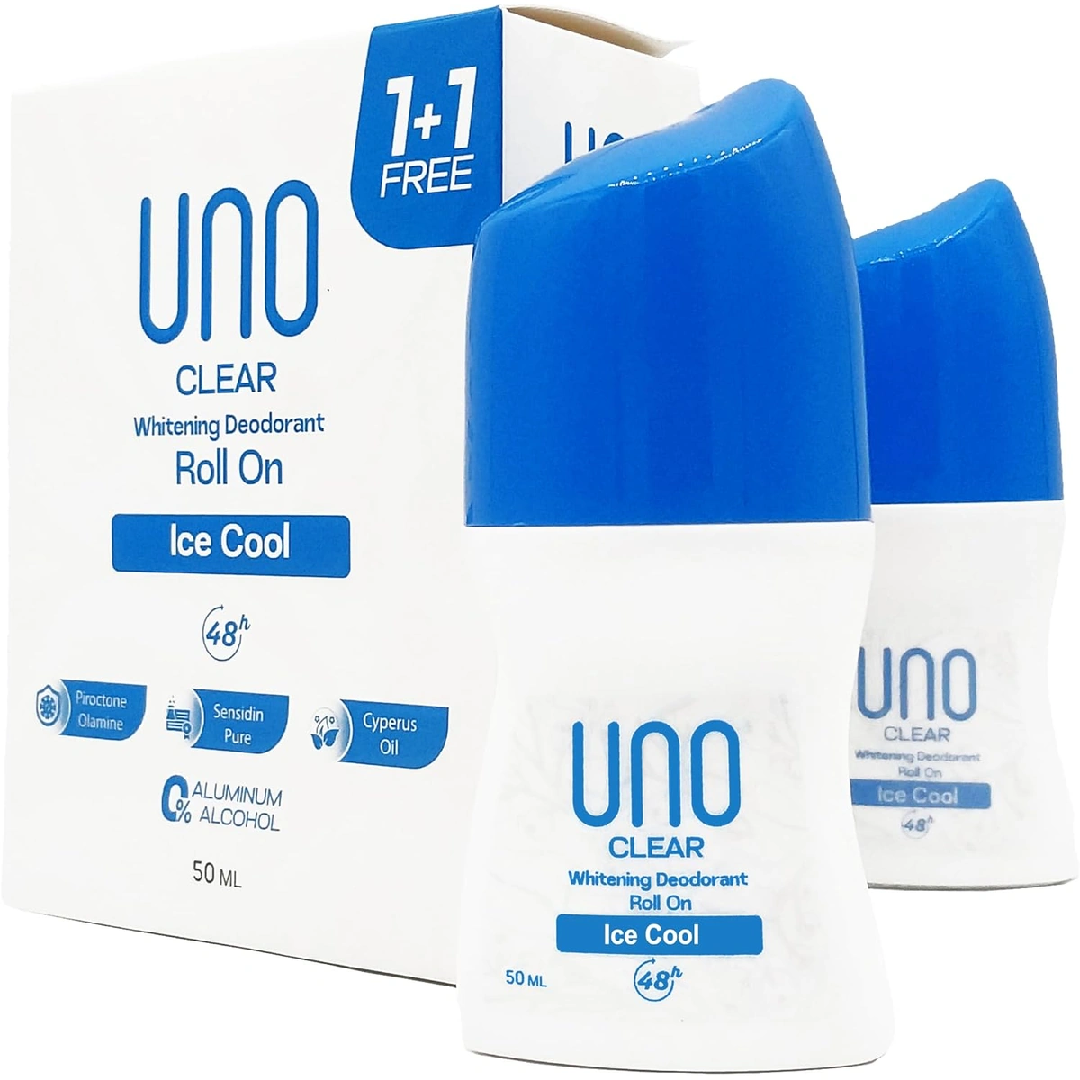 مزيل عرق تفتيح آيس كول عبوة 2 - 50 مل