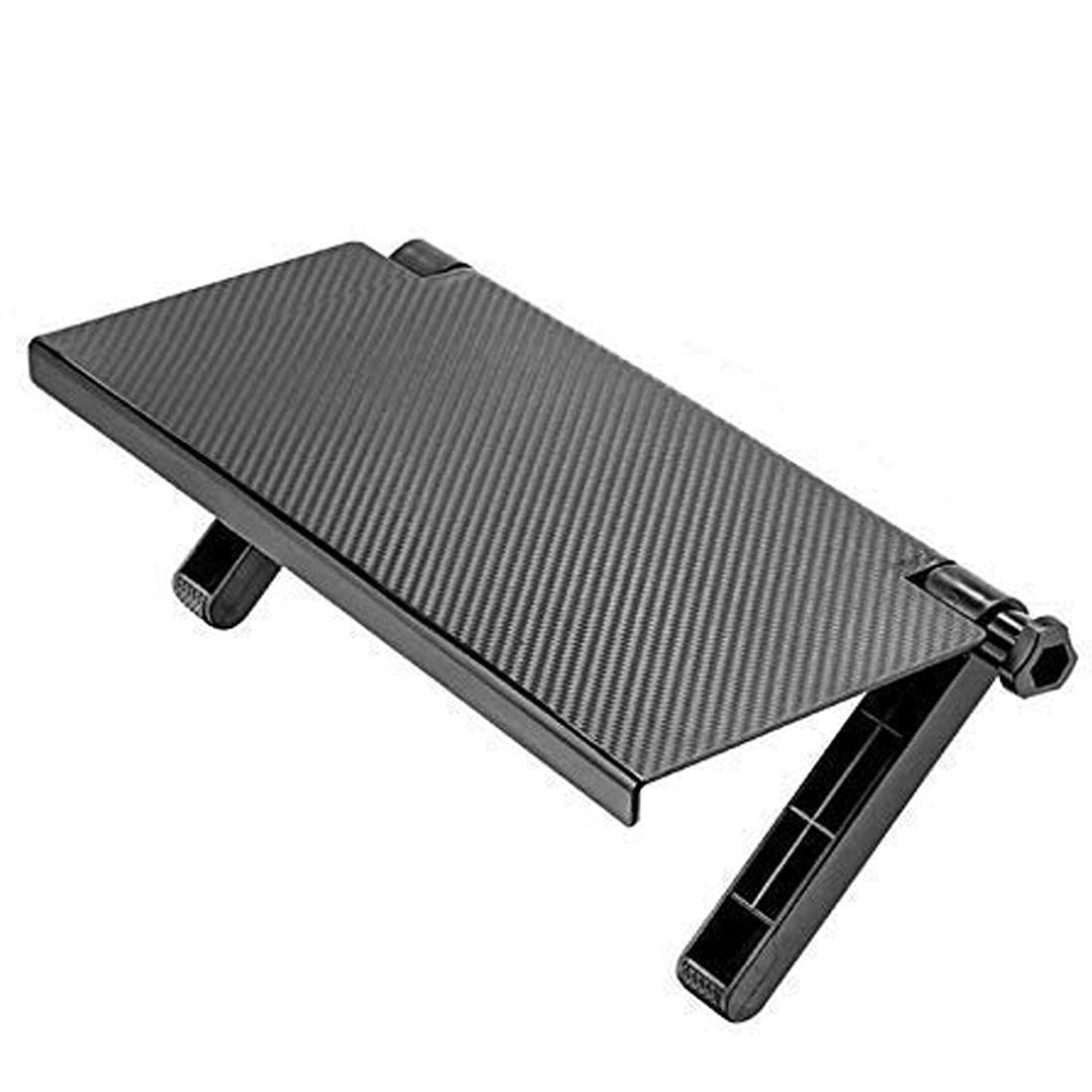 رف علوي للتلفزيون لصناديق الكابلات - أسود