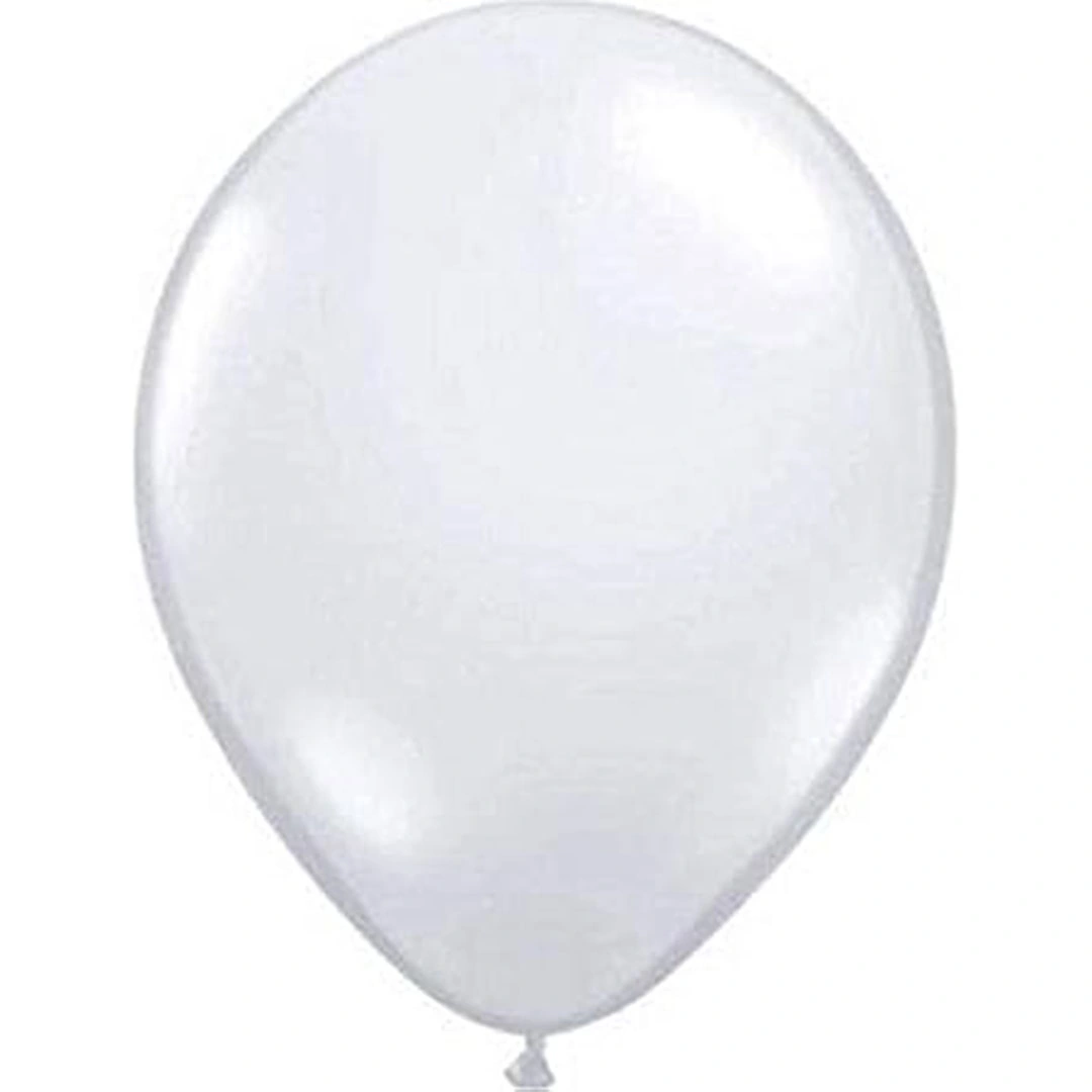 كيس بالونات من 100 بالونة - أبيض