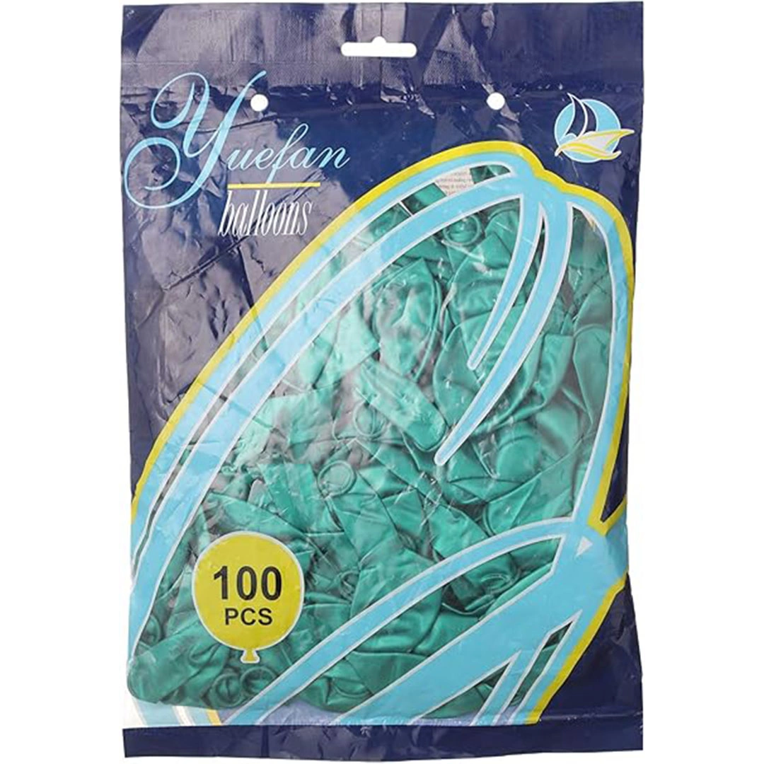 كيس بالونات 100 قطعة - أخضر
