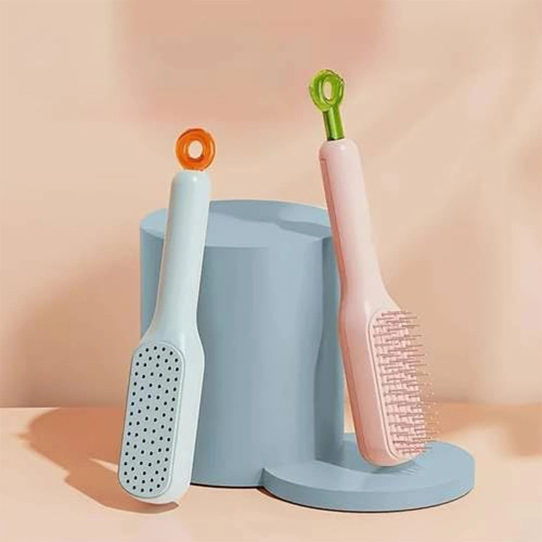 فرشاة شعر مرنة قابلة للتعديل متعدد الألوان