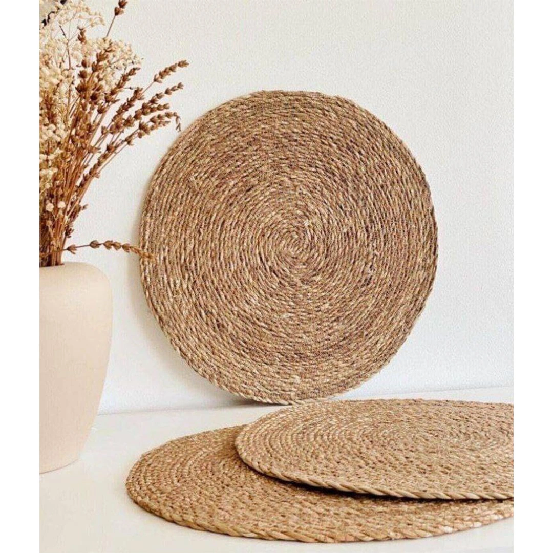 كوستر طاولة حراري - 3 قطع - 30 سم - بيج