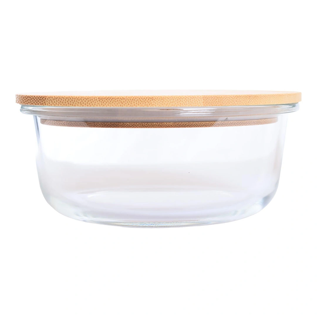 طقم بايركس بغطاء خشبي - 3 قطع