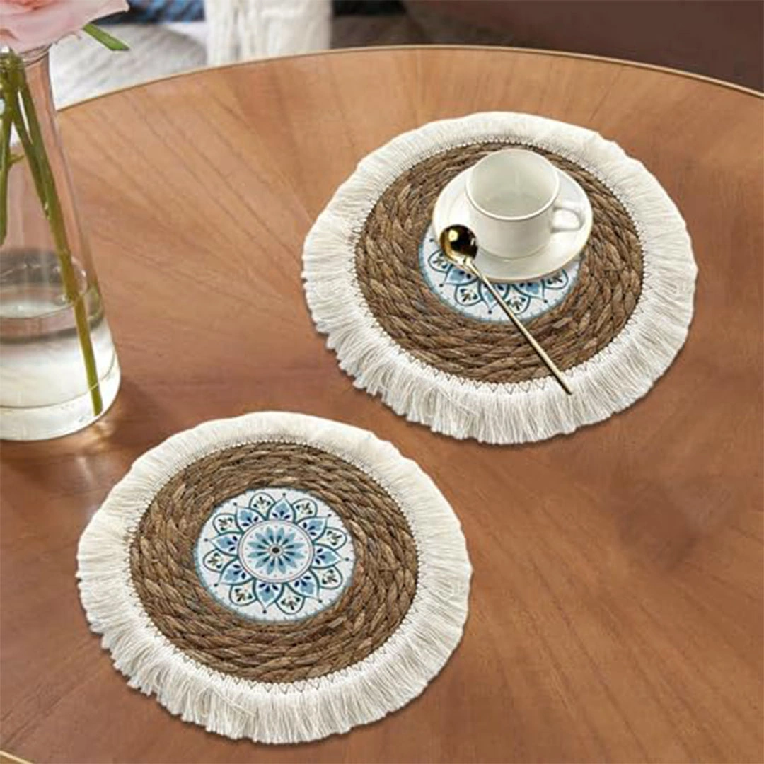 كوستر خوص - 2 قطعة