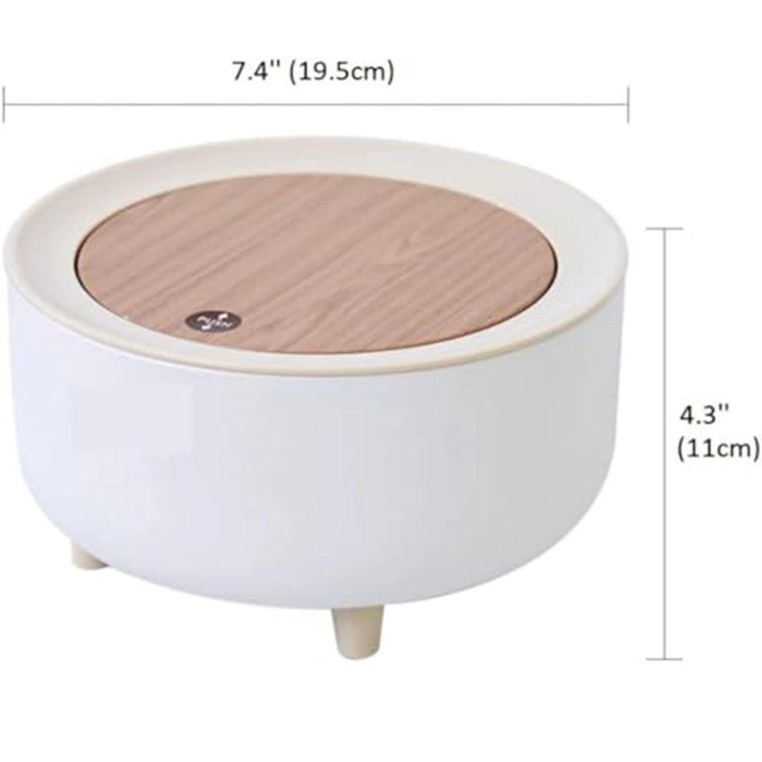 سلة مهملات صغيرة على الطراز الياباني - 2 لتر