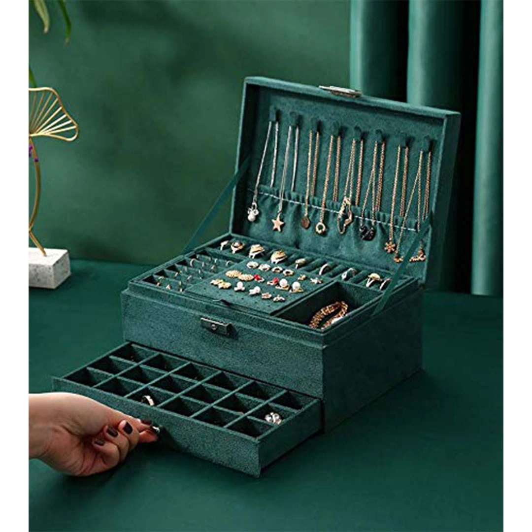 صندوق مجوهرات - أخضر