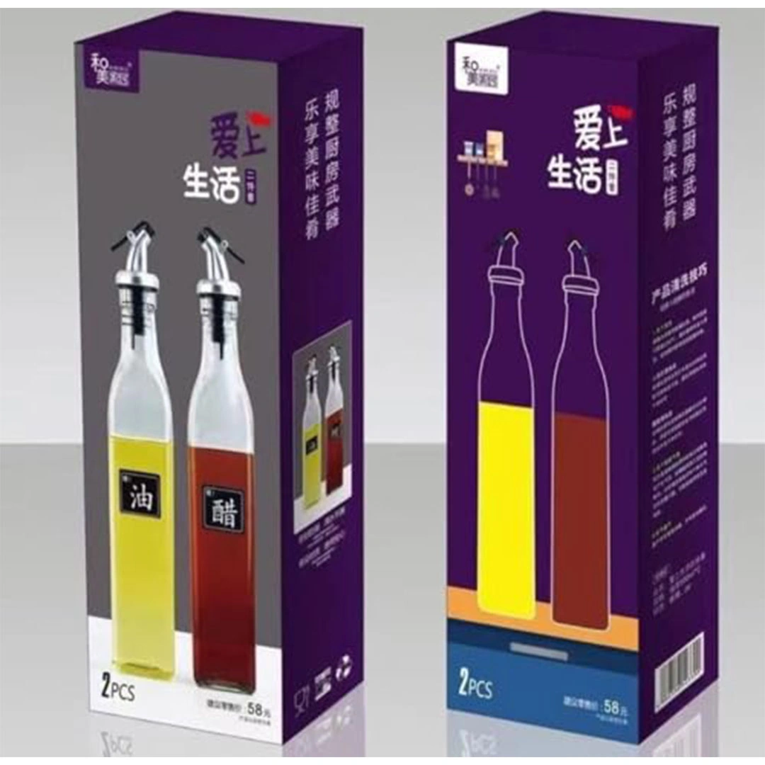 طقم زياته زجاج روعه - 500 مل