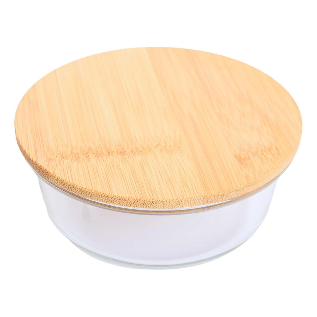 طقم بايركس بغطاء خشبي - 3 قطع