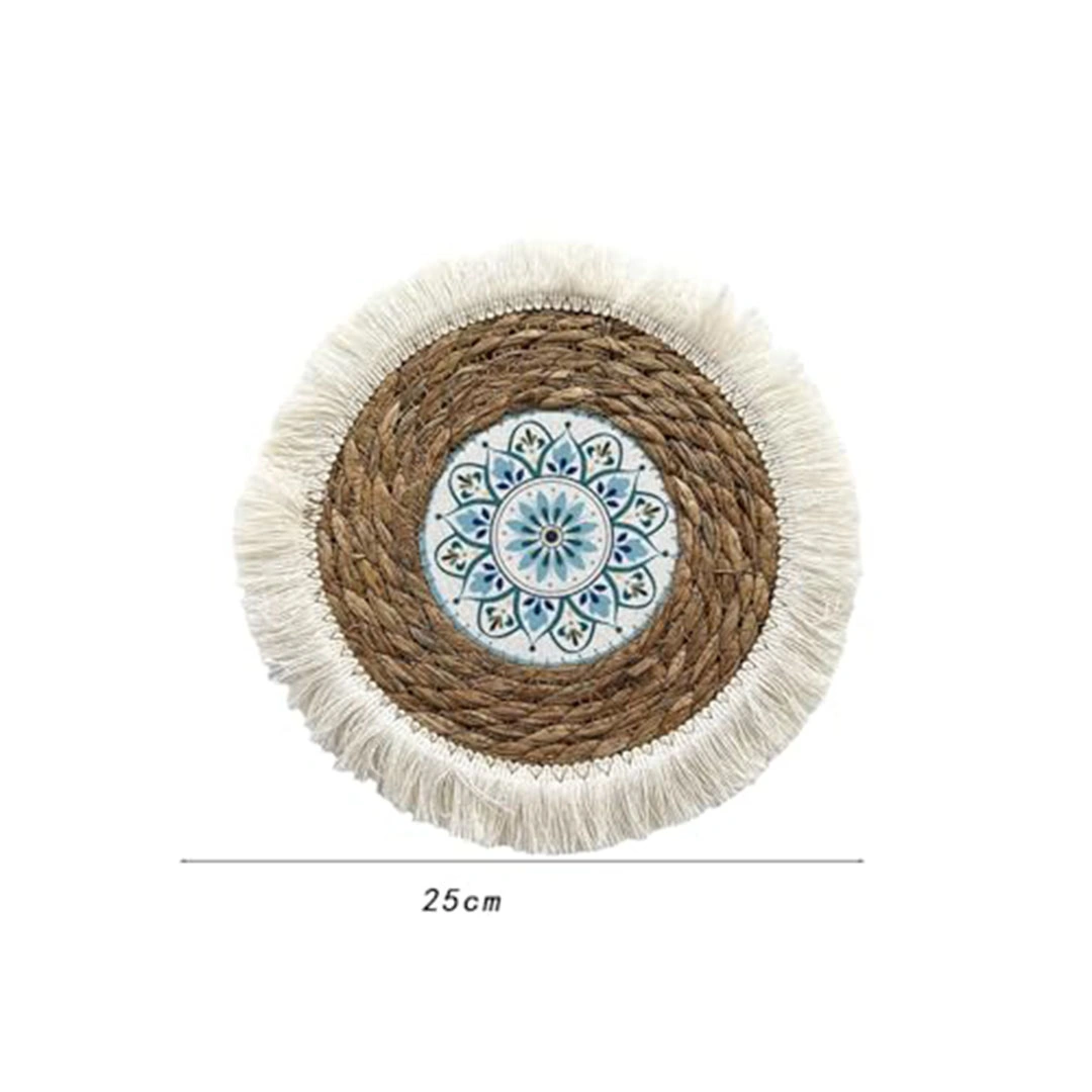 كوستر خوص - 2 قطعة