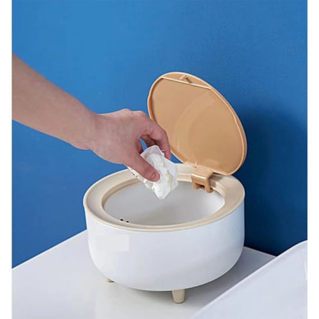 سلة مهملات صغيرة على الطراز الياباني - 2 لتر