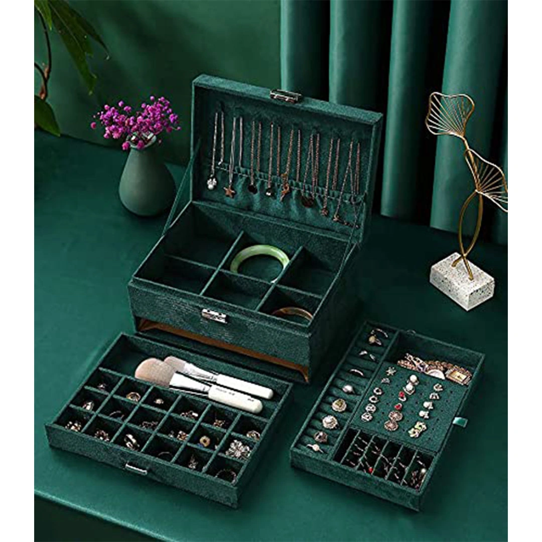 صندوق مجوهرات - أخضر