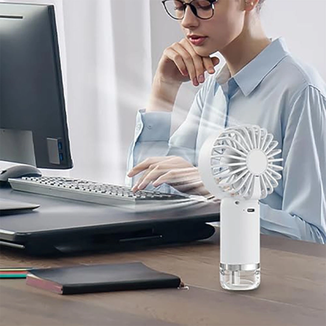 مروحة رذاذ محمولة باليد - 3 سرعات