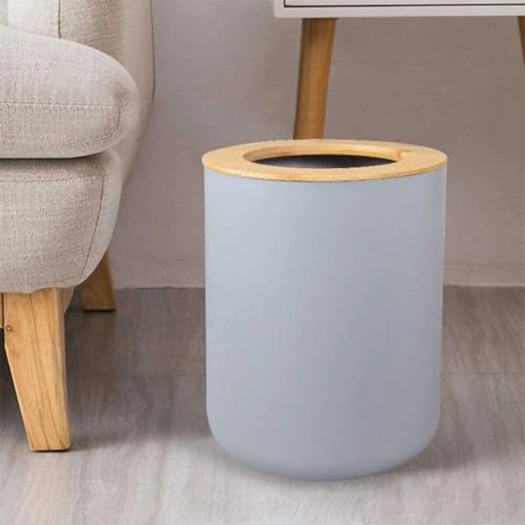 طقم اكسسوارات حمام من خشب الخيزران دايدايدم - 6 قطع