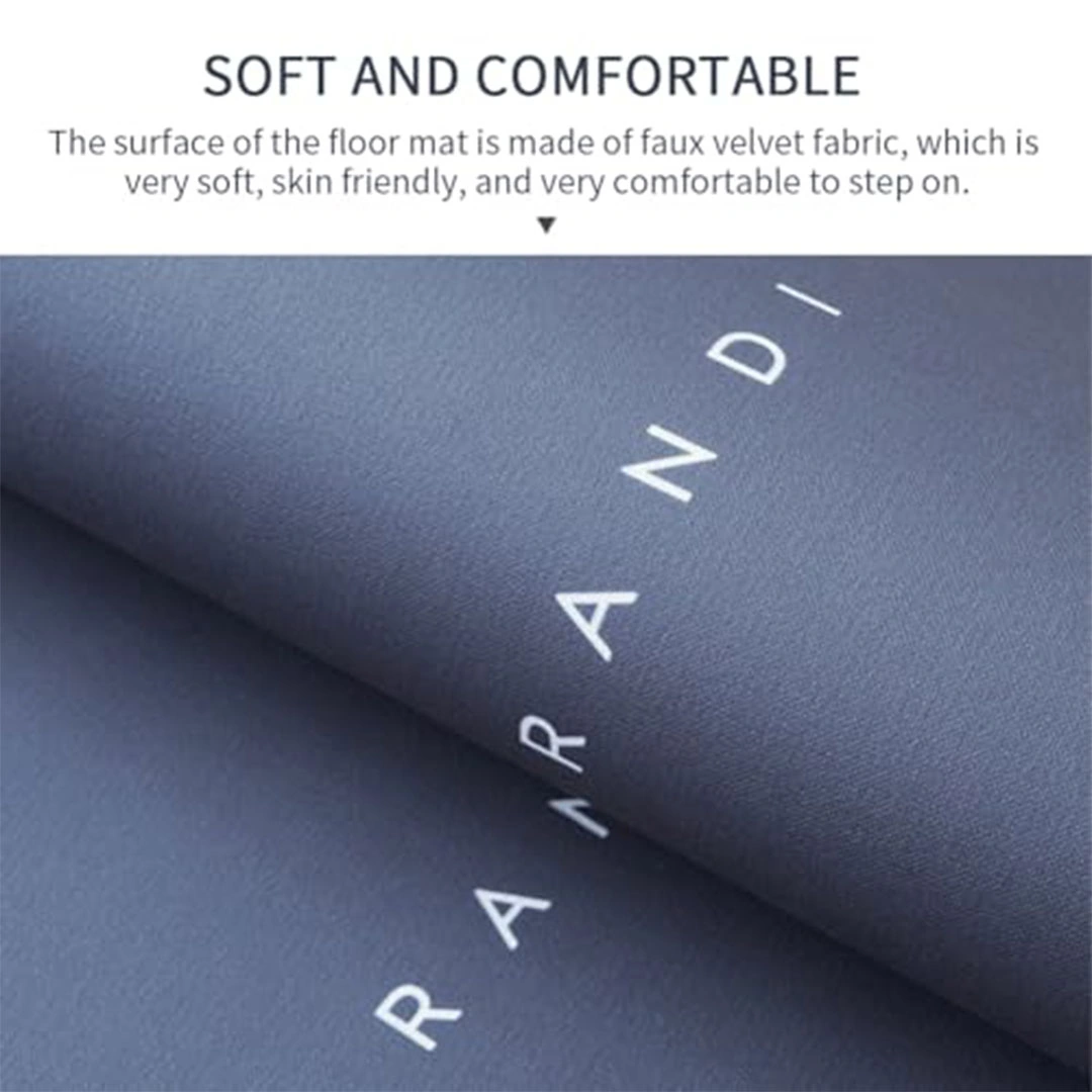 دواسة حمام أرضية فائقة الامتصاص من الميموري فوم - 50×80 سم