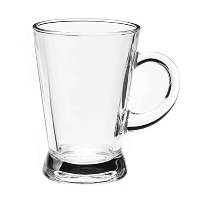 طقم اكواب زجاجي سادة - 3 قطع - 180 مل