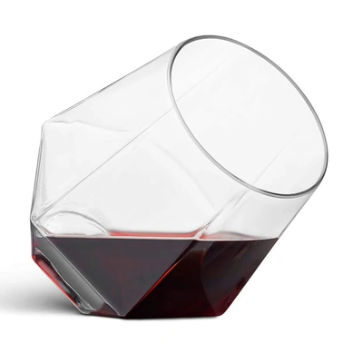 مجموعة أكواب مضلعة شكل سداسي - 6 قطع - 354 مل