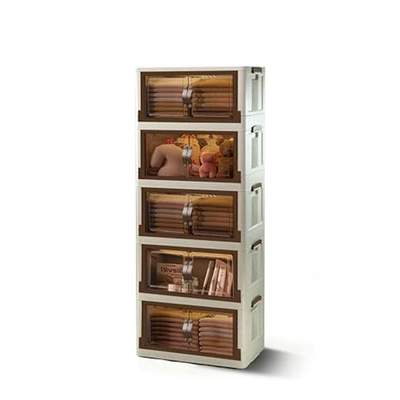 دولاب تخزين من مجموعة برايم الوطنية بـ 5 أدوار - بيج