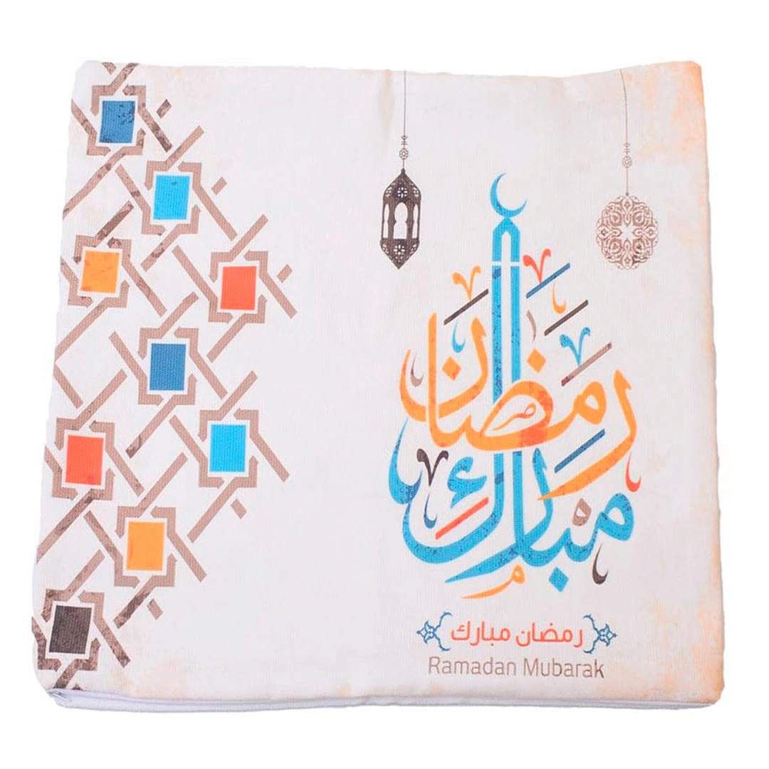 طقم اغطية وسائد قماش مزخرفة - 2 قطعة - 40 × 40 سم - 50