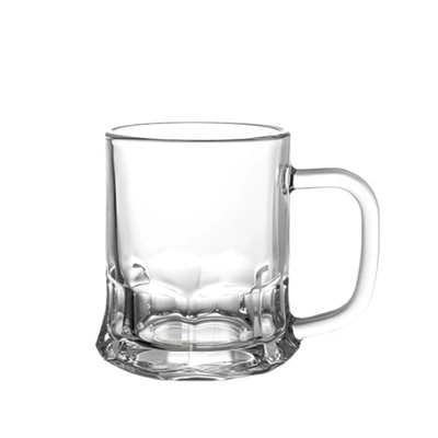 طقم اكواب زجاجي للشاي او القهوة - 3 قطع - 150 مل