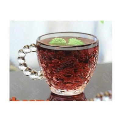 طقم فناجين شاي زجاجي بابلز - 6 قطع