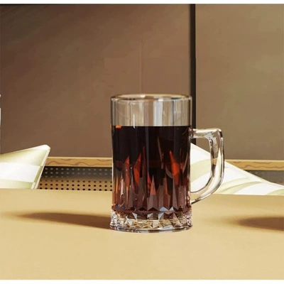 طقم أكواب شاي زجاجية فقاعية - 3 قطع