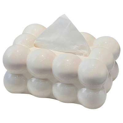 حامل مناديل سحب شكل فقاعات