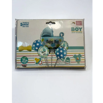 بلالين هيليوم للسبوع - ولد - 5 قطع - متعدد الالوان - RAM16-031