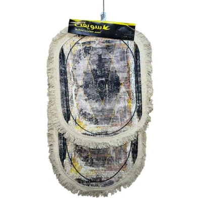 سجادة أرضية بيضاوية -2 قطعة - متعدد الالوان - RAMT13-023