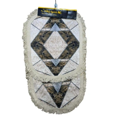 سجادة أرضية بيضاوية -2 قطعة - متعدد الالوان - RAMT13-027