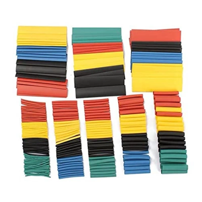 مجموعة انابيب تنكمش بالحرارة 2:1 مكونة من 164 قطعة جنزيدا