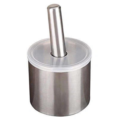 مجموعة هاون ومدقة من الستانلس ستيل - مجموعة كسارة حبوب