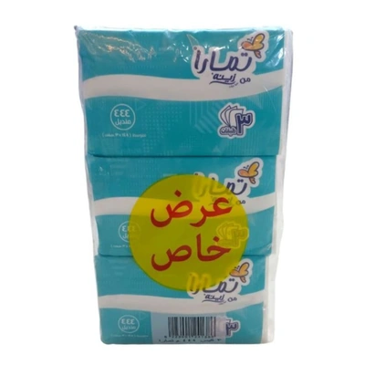 تمارا مناديل سحب - 444 منديل - 3 قطع