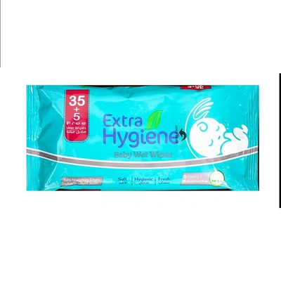 مناديل مبللة بالكريم المرطب للاطفال - 35+5 منديل