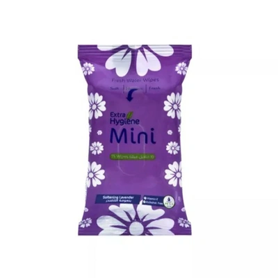 اكسترا هايجين ميني لافندر - 15 منديل