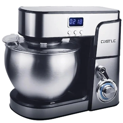 عجان كاسيل - 1800 وات - 7 لتر 6 سرعات - شاشة ديجيتال - فضي - SM-1570