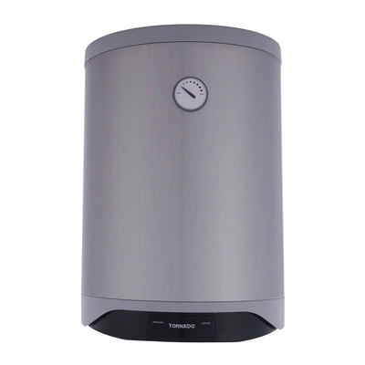 Tornado سخان مياة كهرباء - 50 لتر - فضي - TEEE-50MS